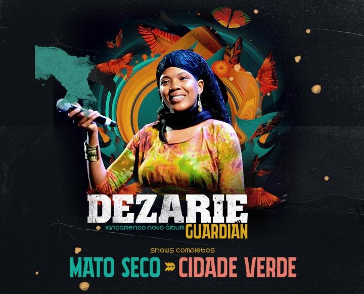 Dezarie faz lançamento de novo álbum "Guardian" na Áudio em São Paulo