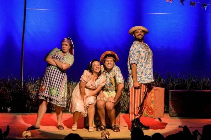 O premiado musical ‘Luiz e Nazinha – Luiz Gonzaga para Crianças’ volta em cartaz, dia 4 de julho