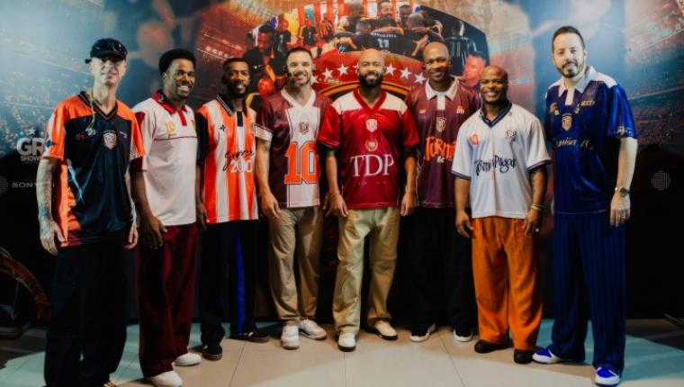 Turma do Pagode transforma clássico do funk melody dos anos 2000 em pagode no Volume 2 de "Turma Futebol Clube"