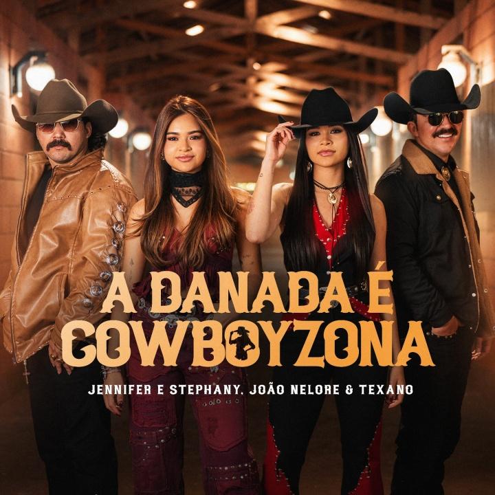 Jennifer & Stephany apostam na força do agronejo e lançam "A Danada é Cowboyzona" com João Nelore & Texano