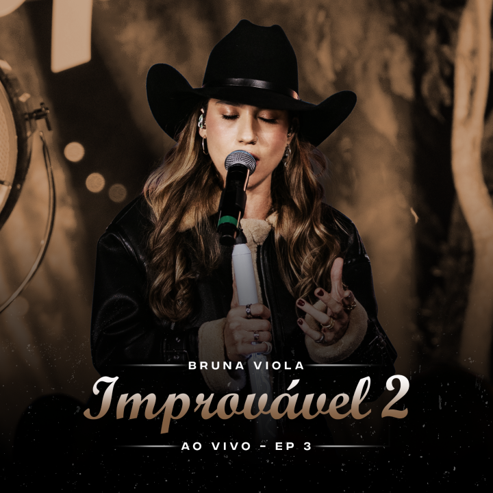 Bruna Viola lança terceiro EP de “Improvável 2” com inédita e pot-pourri de clássicos sertanejos