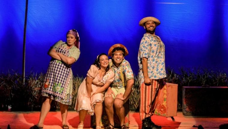 O premiado musical ‘Luiz e Nazinha – Luiz Gonzaga para Crianças’ volta em cartaz, dia 4 de julho