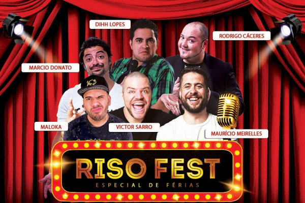 Mauricio Mirelles é destaque do RISO FEST, neste sábado (13/01), no Teatro Opus, em São Paulo.