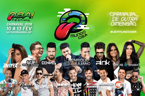 Oba! Festival alerta sobre caso da Febre Amarela para a folia em Votuporanga SP.