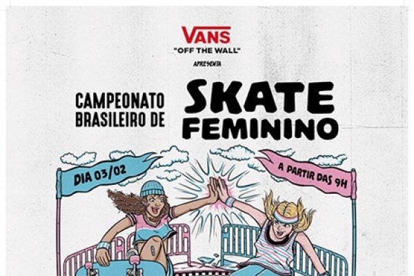 SBC sediará o Campeonato Brasileiro de Skate Feminino.