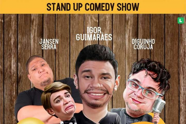 O Stand Up Coruja Comedy fará apresentação neste domingo no Teatro Adamastor.