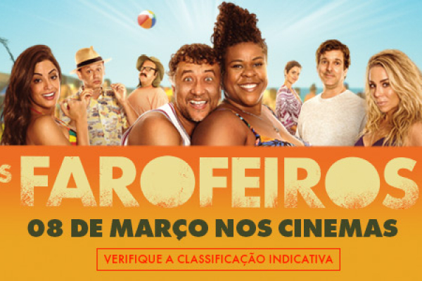 Os Farofeiros, a comédia que tem estreia marcada dia 08 de março.