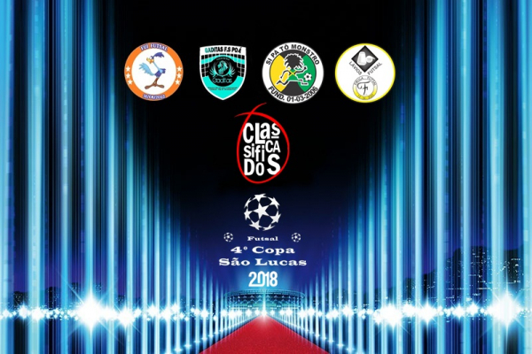 Quatro Equipes garantiram vagas para 2ª fase na 4ª Copa São Lucas.