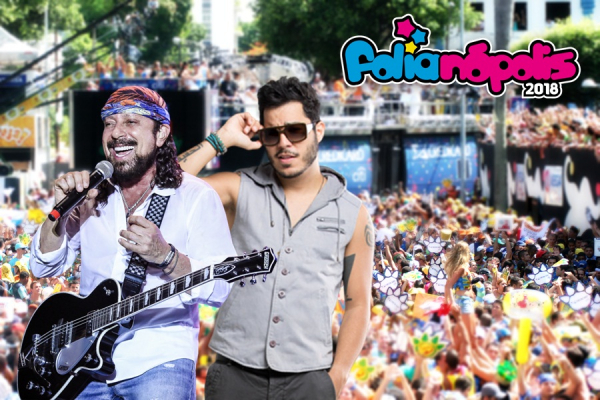 Bell Marques e Tomate são as primeiras atrações do Folianópolis 2018