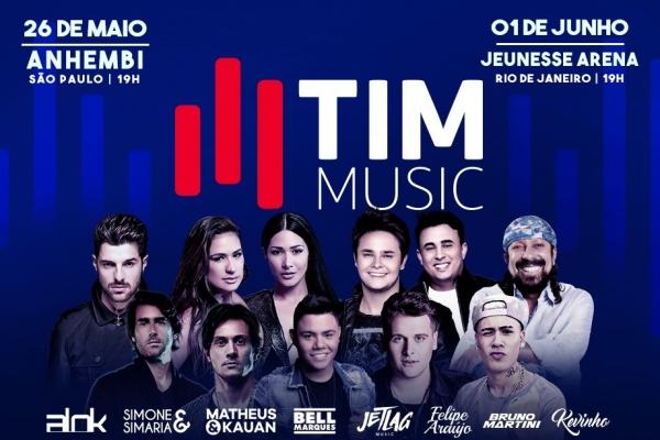 Simone e Simaria, Alok, Kevinho e muito mais no Festival Tim Music.