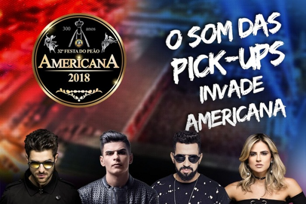 O som das pick-ups invade a Festa do Peão de Americana!