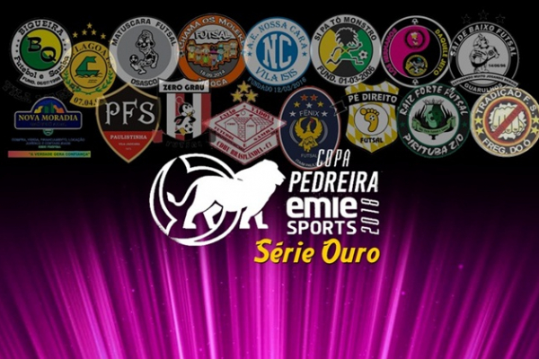 Definido os grupos e os primeiros jogos da Copa Pedreira Emie Sports Série Ouro