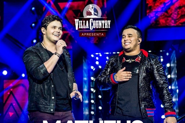 Matheus & Kauan fazem grande show no Villa Country