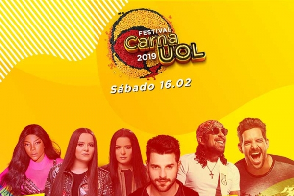 DJ Alok, Ludmilla, Bell Marques, Banda Eva e a dupla Maiara & Maraisa são atrações confirmadas para a 6ª edição do?Festival CarnaUOL?em São Paulo