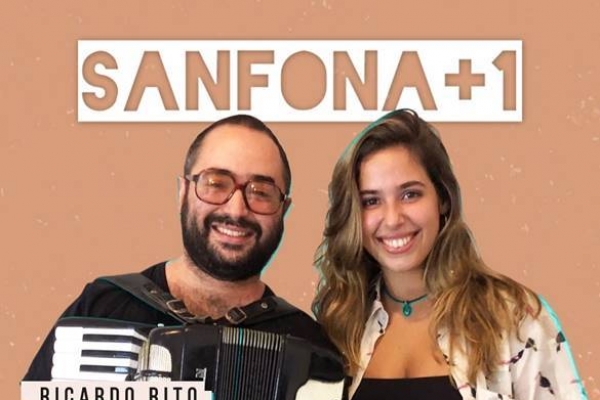 Ricardo Rito recebe Tuca Mei no Sanfona + 1. O programa está disponível no YouTube