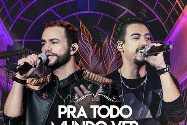 A dupla Juan Marcus & Vinícius vem conquistando o país e lança o EP “Pra todo mundo ver – vol. 1”