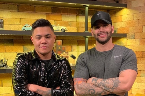 Gusttavo Lima e Felipe Araújo firmam parceria