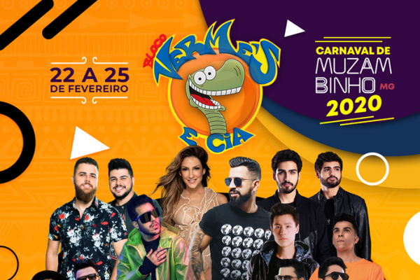 Bloco Vermes e Cia anuncia atrações para o Carnaval 2020