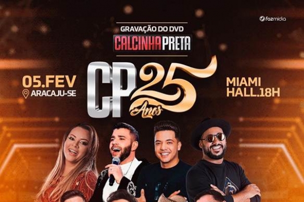 Gusttavo Lima, Wesley Safadão participam de DVD que festeja 25 anos do Calcinha Preta