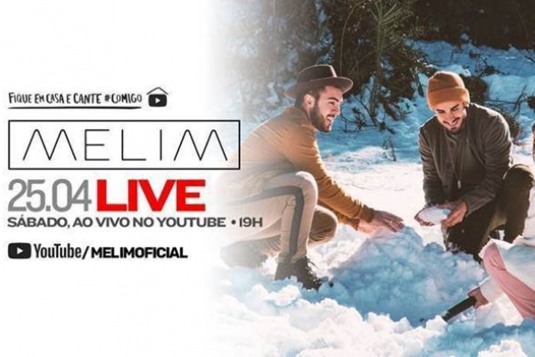 Prestes a lançar novo álbum, Melim fará transmissão ao vivo no sábado (25)