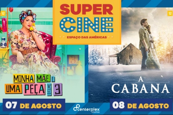 Super Cine Espaço das Américas exibe filmes consagrados do cinema na grade de programação