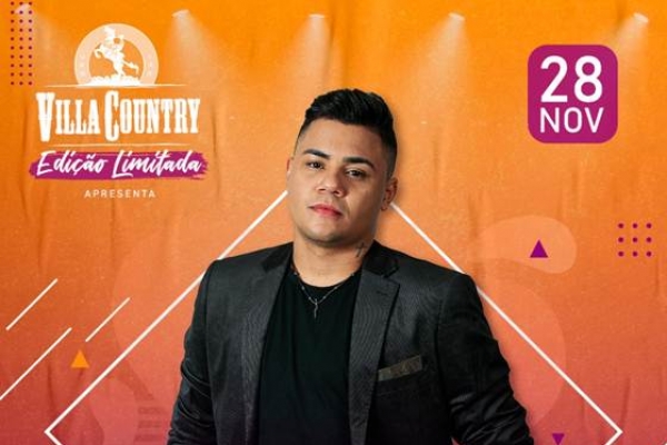 Felipe Araújo anuncia data para o seu primeiro show dentro do "novo normal" no Villa Country