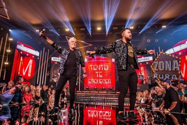 Matogrosso e Mathias celebram os 45 anos de carreira com o DVD Zona Rural