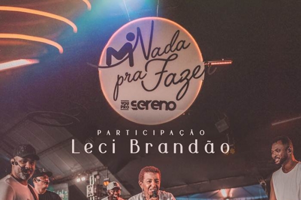 Vou Pro Sereno lança DVD com participação de Leci Brandão em uma super roda de samba