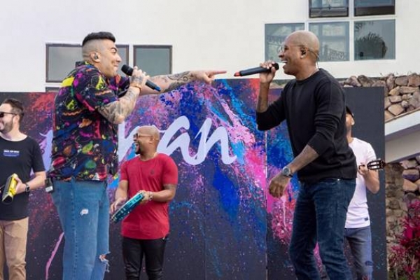 Nuwance lança música com Turma do pagode