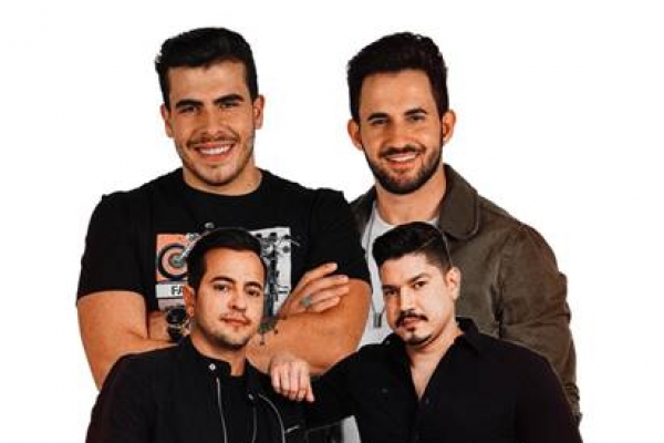 “EMzin Vermelho” é a novidade de Vitor & Cadu com Henrique & Diego