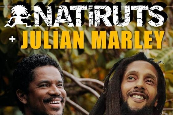 Natiruts e Julian Marley retornam ao Espaço Unimed para grande festa da música