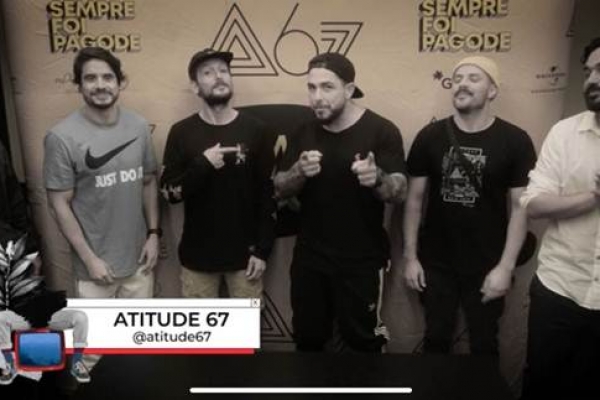 Grupo Atitude 67 conta detalhes do álbum e DVD “Sempre Foi Pagode” no novo episódio do Studio