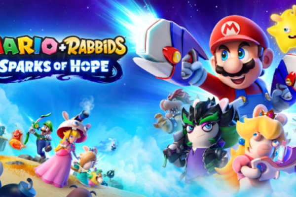 Jogadores já podem salvar a galáxia em Mario + Rabbids® Sparks of Hope, que acaba de ser lançado para Nintendo Switch