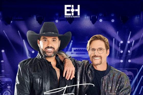 "Foi Deus", o novo DVD de Edson e Hudson, será gravado no Espaço Unimed, no dia 3 de maio!