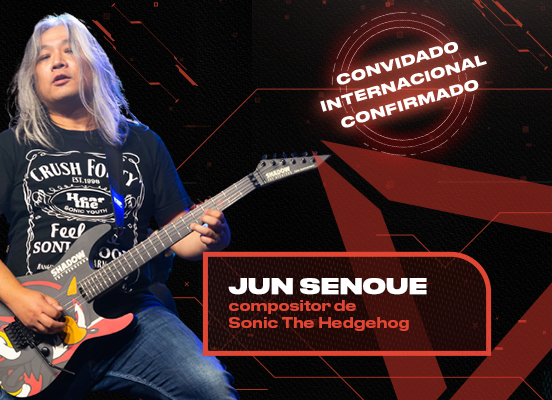 Jun Senoue confirmado na #BGS24!