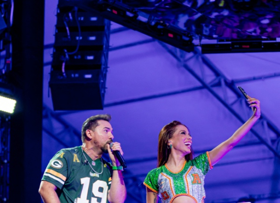 Xand Avião levanta o público nos Ensaios da Anitta em Brasília