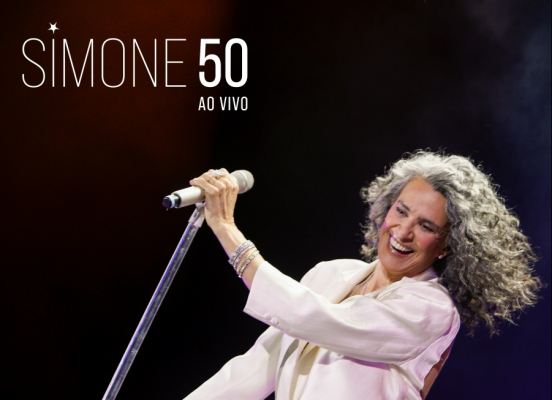 Simone lança álbum comemorativo 50 (Ao vivo)